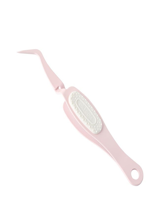 EK Tools Pink Crafting Tweezers, Precision Tip with Protective Cover, Essential Craft Supplies for Projects and Jewelry Making - Image 1